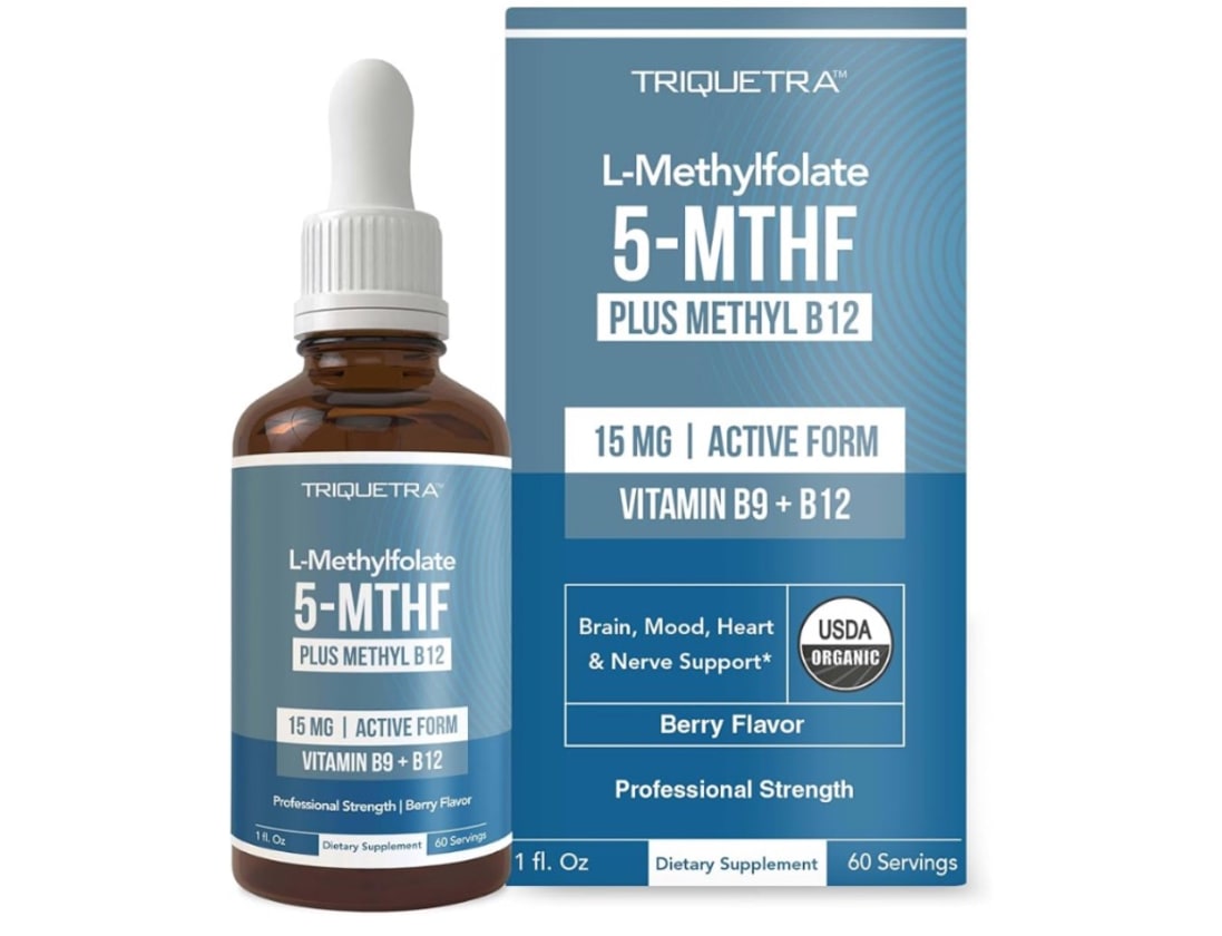 L-Methylfolate 5-MTHF Plus Methyl B12 from Triquetra Health