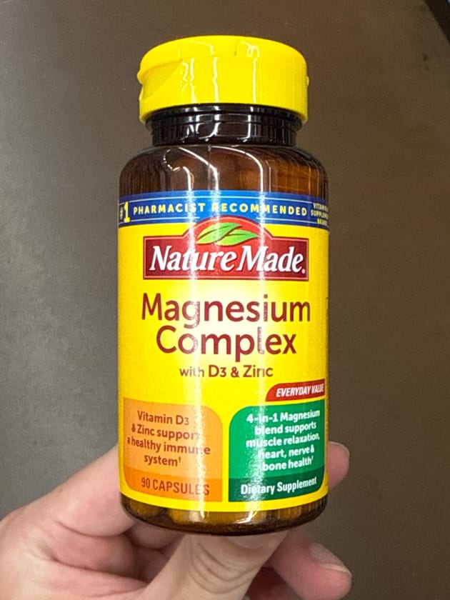 Magnesium Complex with D3 & Zinc from Nature Made