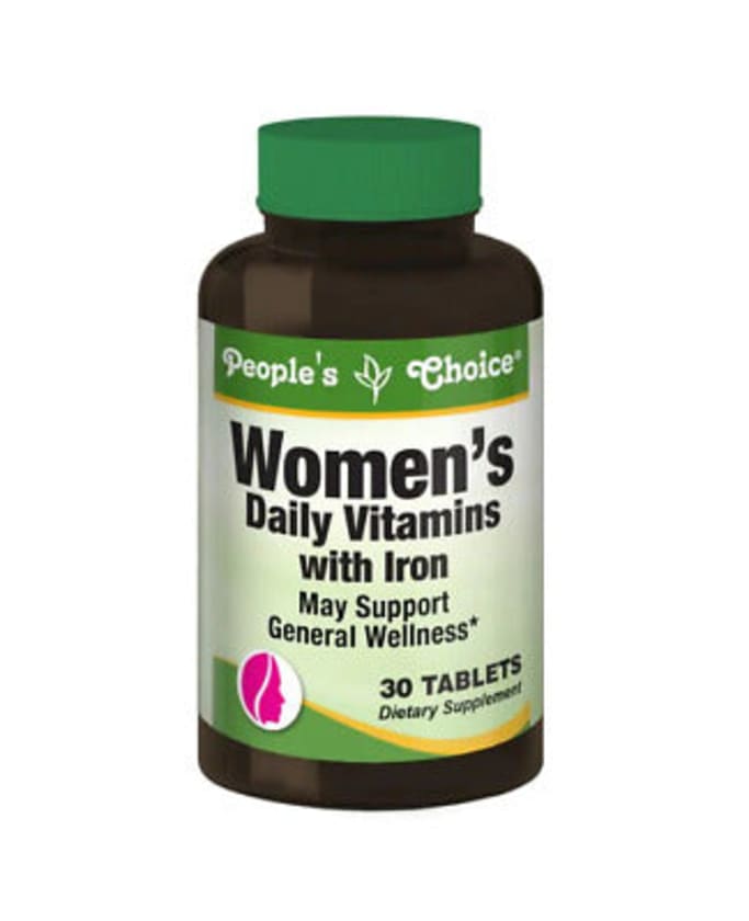 Women’s Daily Vitamins with Iron from People's Choice
