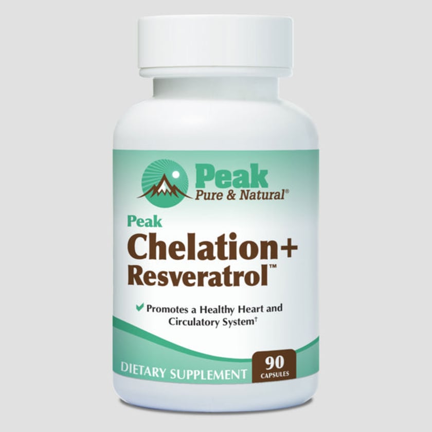 Peak Chelation+ Resveratrol from Peak Pure & Natural