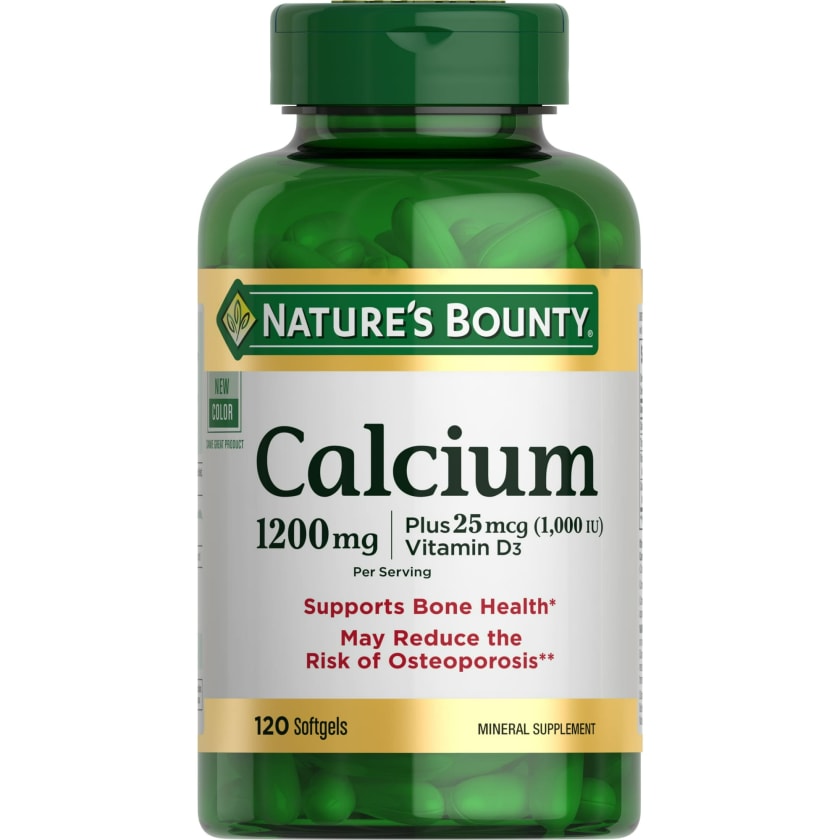 Calcium 1200 mg Plus Vitamin D3 25 mcg from Nature's Bounty