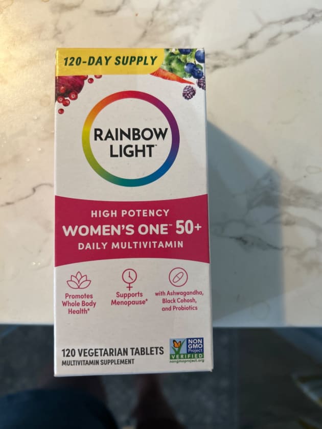 Women's One 50+ Daily Multivitamin from Rainbow Light
