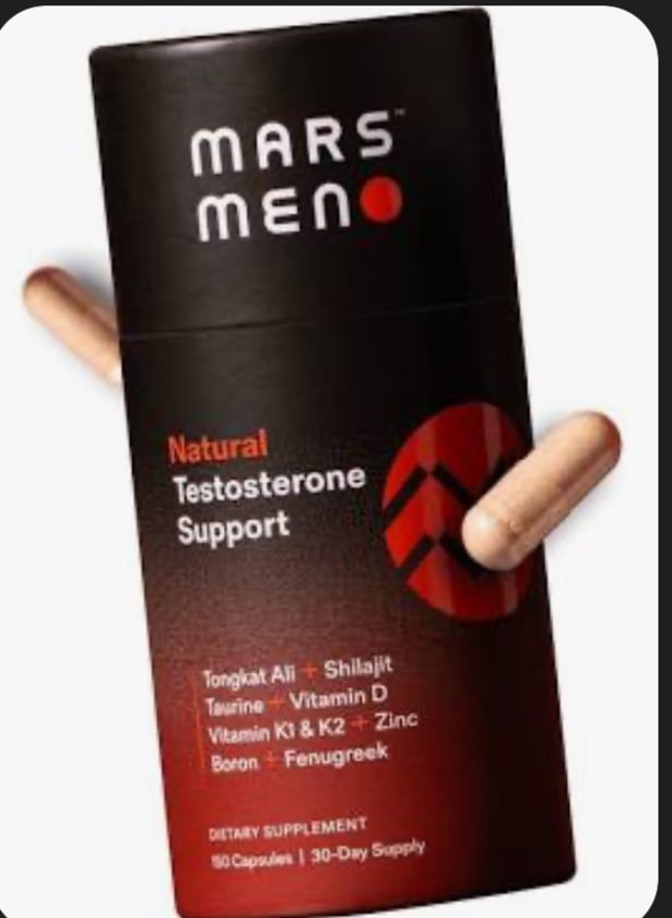 Natural Testosterone Support from Mars Meno