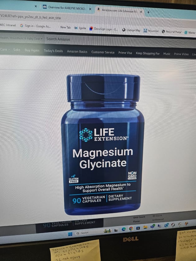 Magnesium Glycinate from Life Extension