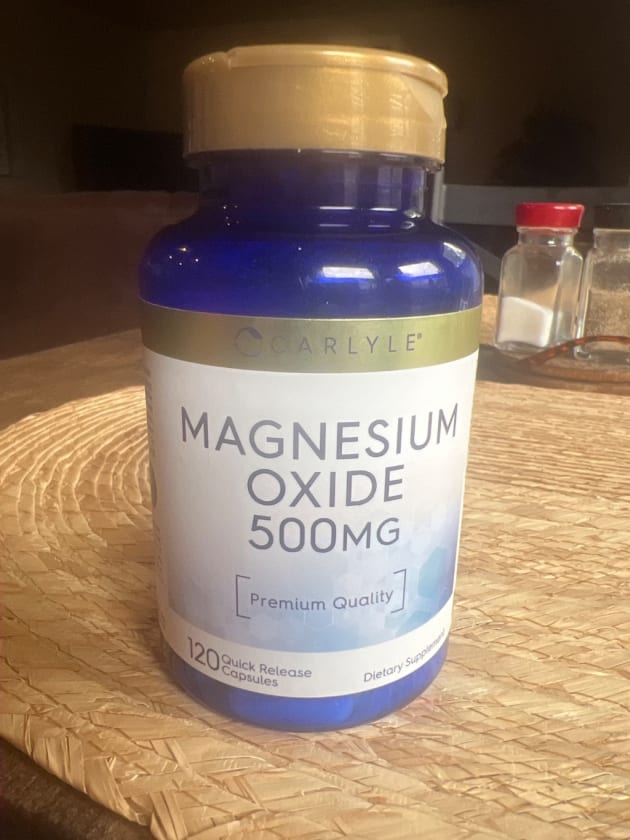 Magnesium Oxide 500mg from Carlyle