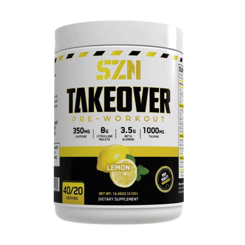 Takeover Pre-Workout (Lemon) from SZN Supplements