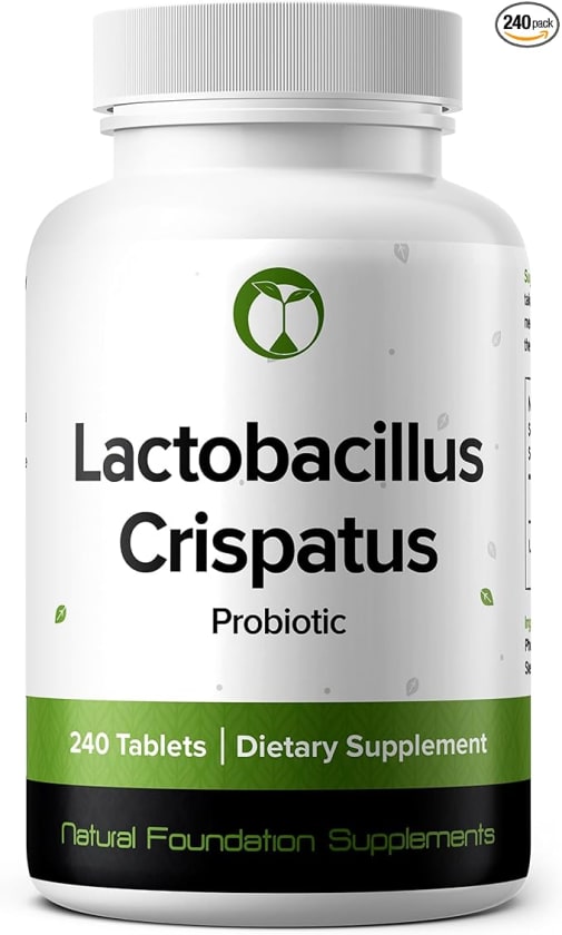 Lactobacillus Crispatus from Natural Foundation Supplements