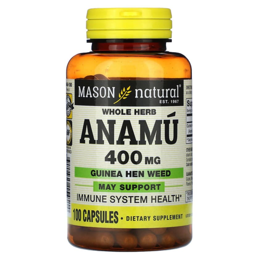 Whole Herb Anamu 400 mg from Mason Natural