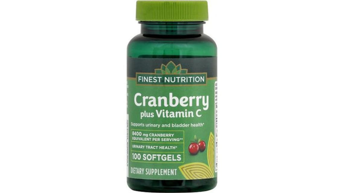 Cranberry Plus Vitamin C from Finest Nutrition