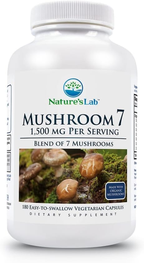 Mushroom 7 1,500 mg from Nature's Lab