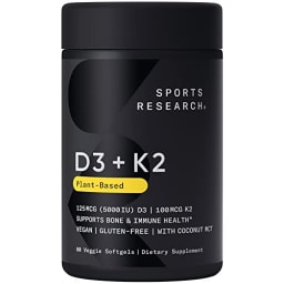 D3 125 mcg + K2 100 mcg