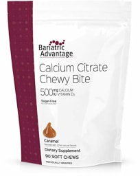 Calcium Citrate Chewy Bites (Caramel)