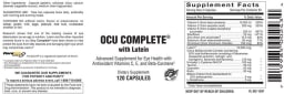 Ocu Complete With Lutein