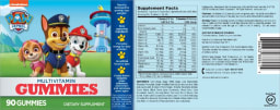 Paw Patrol Multivitamin Gummies