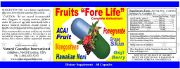Fruits "Fore Life"
