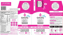 GoLive Plus Probiotic + Prebiotic Women Dragon Fruit
