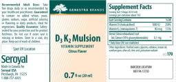 D3 K2 Mulsion Citrus Flavor