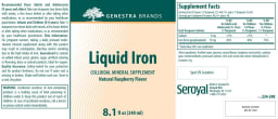 Liquid Iron Natural Raspberry Flavor