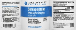 Serrapeptase 40,000 SPUs