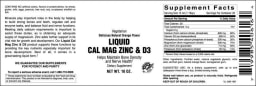 Liquid Cal Mag Zinc & D3