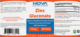 Zinc Gluconate 50 mg