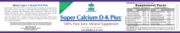 Super Calcium D-K Plus Sugar-Free Raspberry Lemonade Flavor