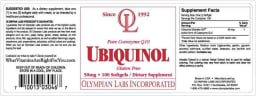 Ubiquinol 50 mg