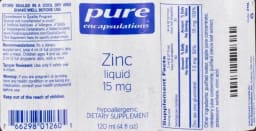 Zinc Liquid 15 mg