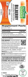Bilberry 60 mg