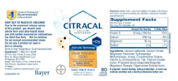 Citracal Slow Release 1200