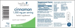 Cinnamon 1,000 mg