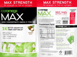 Coromega Max Coconut Burst