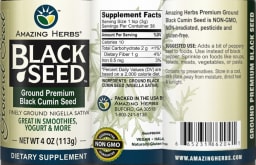 Black Seed Ground Premium Black Cumin Seed