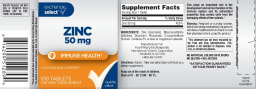 Zinc 50 mg