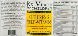 Children's Multi-Vitamins Natural Grape Flavor