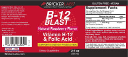 B-12 Blast Natural Raspberry Flavor