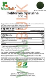 California Spirulina 500 mg