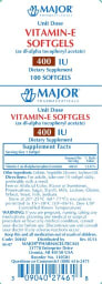 Vitamin-E Softgels 400 IU
