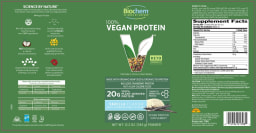 100% Vegan Protein Vanilla Flavor