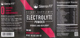 Electrolyte Powder Mixed Berry Flavor
