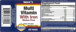 Multi Vitamin with Iron