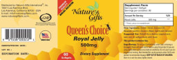 Queen's Choice Royal Jelly 500 mg