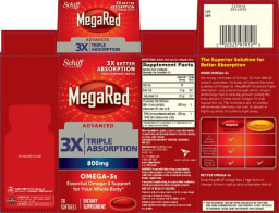 Advanced 3X Triple Absorption 800 mg Omega-3s