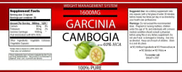 Garcinia Cambogia 1600 mg
