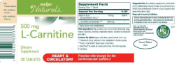 L-Carnitine 500 mg
