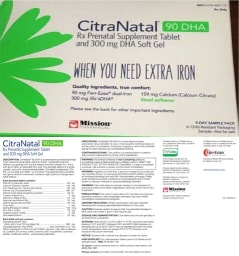 CitraNatal 90 DHA Rx Prenatal Supplement Tablet