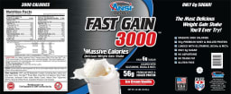 Fast Gain 3000 Ice Cream Vanilla