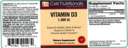 Vitamin D3 1,000 IU
