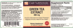 Green Tea Extract 400 mg