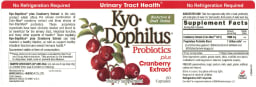 Kyo-Dophilus Probiotics Plus Cranberry Extract
